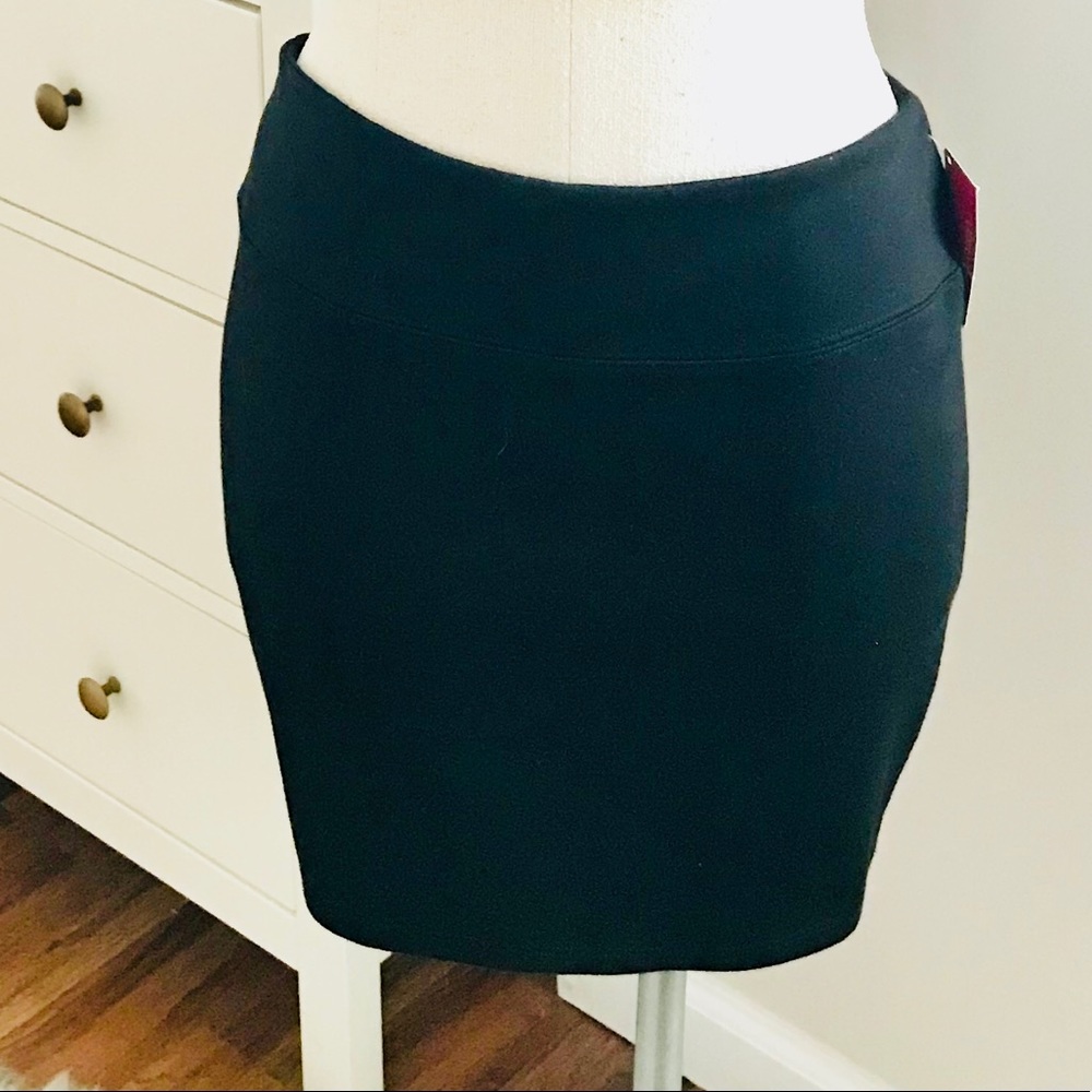 New w/ Tags Black Mini Skirt